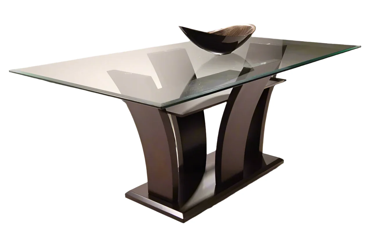 Glass top tables